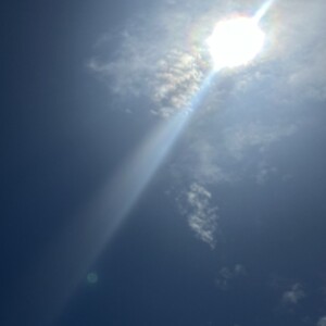 とてもパワフルな太陽
