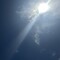 とてもパワフルな太陽